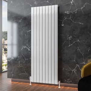 Eastbrook Addington Type 10 Gloss White Aluminium Designer Radiator 1800 x 662mm