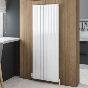 Eastbrook Addington Type 20 Gloss White Aluminium Designer Radiator 1800 x 662mm