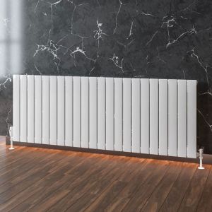 Eastbrook Addington Type 10 Gloss White Aluminium Designer Radiator 600 x 1624mm