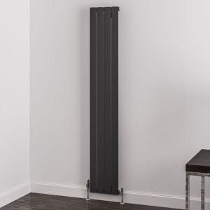 Eastbrook Addington Type 10 Matt Anthracite Aluminium Designer Radiator 1800 x 292mm