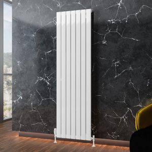 Eastbrook Addington Type 10 Gloss White Aluminium Designer Radiator 1800 x 514mm