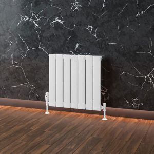 Eastbrook Addington Type 10 Gloss White Aluminium Designer Radiator 500 x 514mm