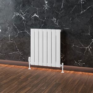 Eastbrook Addington Type 10 Gloss White Aluminium Designer Radiator 600 x 514mm