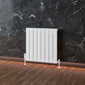 Eastbrook Addington Type 10 Gloss White Aluminium Designer Radiator 600 x 588mm