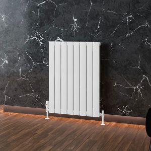 Eastbrook Addington Type 10 Gloss White Aluminium Designer Radiator 800 x 588mm