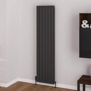 Eastbrook Addington Type 20 Matt Anthracite Aluminium Designer Radiator 1800 x 366mm