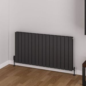 Eastbrook Addington Type 20 Matt Anthracite Aluminium Designer Radiator 600 x 1180mm