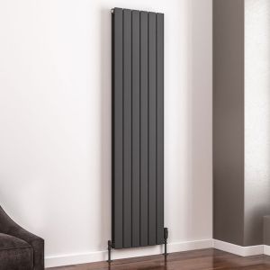 Eastbrook Addington Type 20 Matt Anthracite Steel Designer Radiator 1800 x 440mm