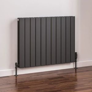 Eastbrook Addington Type 20 Matt Anthracite Steel Designer Radiator 600 x 810mm