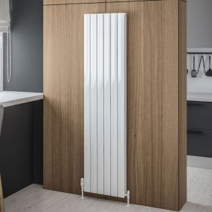 Eastbrook Addington Type 20 Gloss White Aluminium Designer Radiator 1800 x 366mm