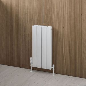 Eastbrook Addington Type 20 Gloss White Aluminium Designer Radiator 600 x 292mm