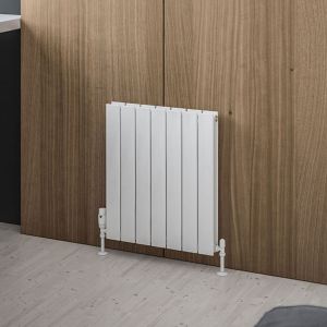 Eastbrook Addington Type 20 Gloss White Aluminium Designer Radiator 600 x 514mm