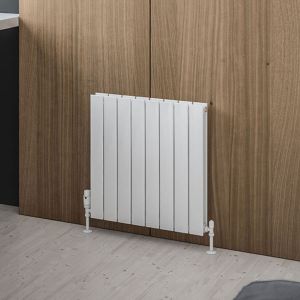 Eastbrook Addington Type 20 Gloss White Aluminium Designer Radiator 600 x 588mm