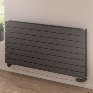 Eastbrook Addington Type 21 Matt Anthracite Steel Designer Radiator 588 x 1200mm