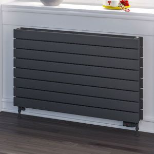 Eastbrook Addington Type 22 Matt Anthracite Steel Designer Radiator 588 x 1000mm