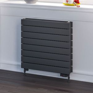 Eastbrook Addington Type 22 Matt Anthracite Steel Designer Radiator 588 x 600mm