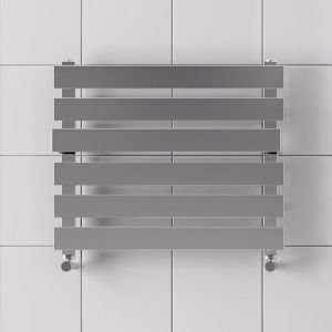 Eastbrook Ascona Polished Stainless Steel Designer Towel Rail 420 x 500mm