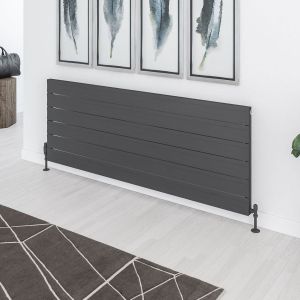 Eastbrook Berkeley Matt Anthracite Aluminium Designer Radiator 603 x 1600mm