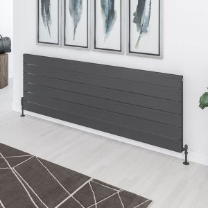 Eastbrook Berkeley Matt Anthracite Aluminium Designer Radiator 603 x 1800mm