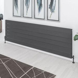 Eastbrook Berkeley Matt Anthracite Aluminium Designer Radiator 603 x 2000mm