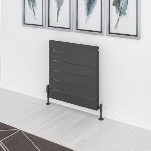 Eastbrook Berkeley Matt Anthracite Aluminium Designer Radiator 603 x 600mm