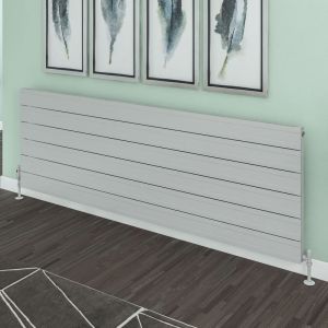 Eastbrook Berkeley Matt Grey Aluminium Designer Radiator 603 x 1800mm