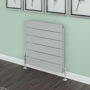 Eastbrook Berkeley Matt Grey Aluminium Designer Radiator 603 x 600mm