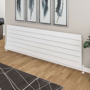 Eastbrook Berkeley Matt White Aluminium Designer Radiator 603 x 2000mm