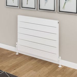 Eastbrook Berkeley Matt White Aluminium Designer Radiator 603 x 800mm