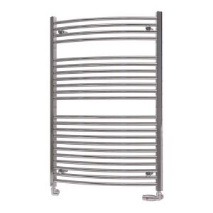 Eastbrook Biava Chrome Curved Towel Rail 1118 x 750mm