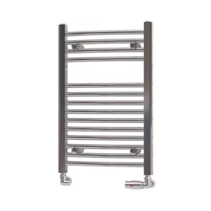 Eastbrook Biava Chrome Curved Towel Rail 688 x 450mm