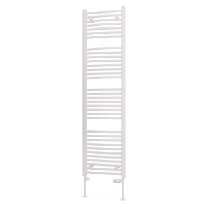 Eastbrook Biava Gloss White Curved Towel Rail 1720 x 450mm