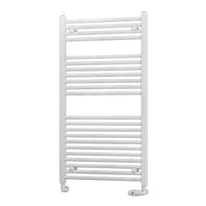 Eastbrook Biava Gloss White Towel Rail 1118 x 600mm