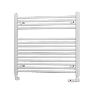 Eastbrook Biava Gloss White Towel Rail 688 x 750mm