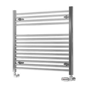 Eastbrook Biava HV Chrome Horizontal Towel Rail 688 x 750mm