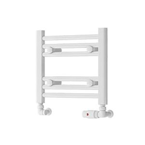 Eastbrook Biava HV Gloss White Horizontal Towel Rail 360 x 400mm