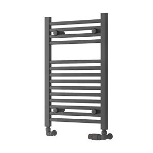 Eastbrook Biava HV Matt Anthracite Towel Rail 688 x 450mm