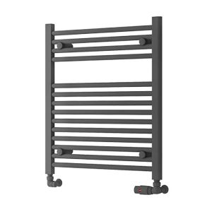 Eastbrook Biava HV Matt Anthracite Towel Rail 688 x 600mm