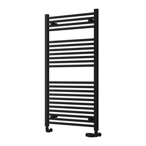 Eastbrook Biava HV Matt Black Towel Rail 1118 x 600mm