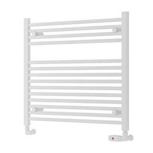 Eastbrook Biava HV Matt White Horizontal Towel Rail 688 x 750mm