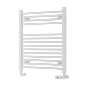 Eastbrook Biava HV Matt White Towel Rail 688 x 600mm