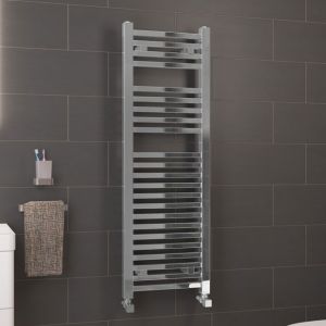 Eastbrook Biava Square Chrome Towel Rail 1200 x 400mm