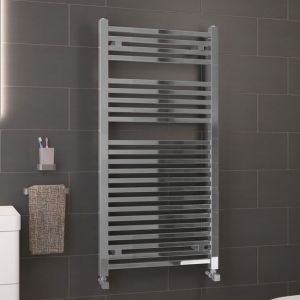 Eastbrook Biava Square Chrome Towel Rail 1200 x 600mm