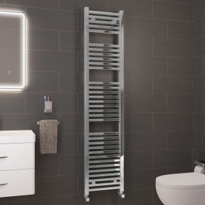 Eastbrook Biava Square Chrome Towel Rail 1800 x 400mm