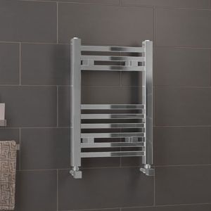 Eastbrook Biava Square Chrome Towel Rail 600 x 400mm