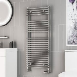 Eastbrook Biava Tube on Tube Chrome Towel Rail 1200 x 500mm