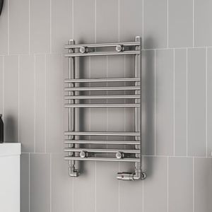 Eastbrook Biava Tube on Tube Chrome Towel Rail 600 x 400mm