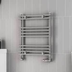 Eastbrook Biava Tube on Tube Chrome Towel Rail 600 x 500mm