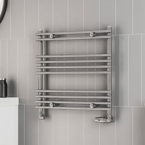 Eastbrook Biava Tube on Tube Chrome Towel Rail 600 x 600mm