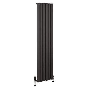 Eastbrook Burford Matt Anthracite Aluminium Designer Radiator 1800 x 415mm